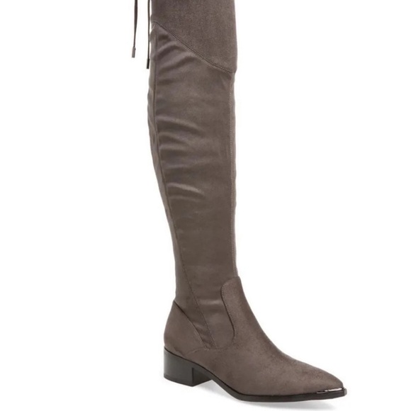 NWOT Marc Fisher Over the Knee suede boots - Picture 4 of 10